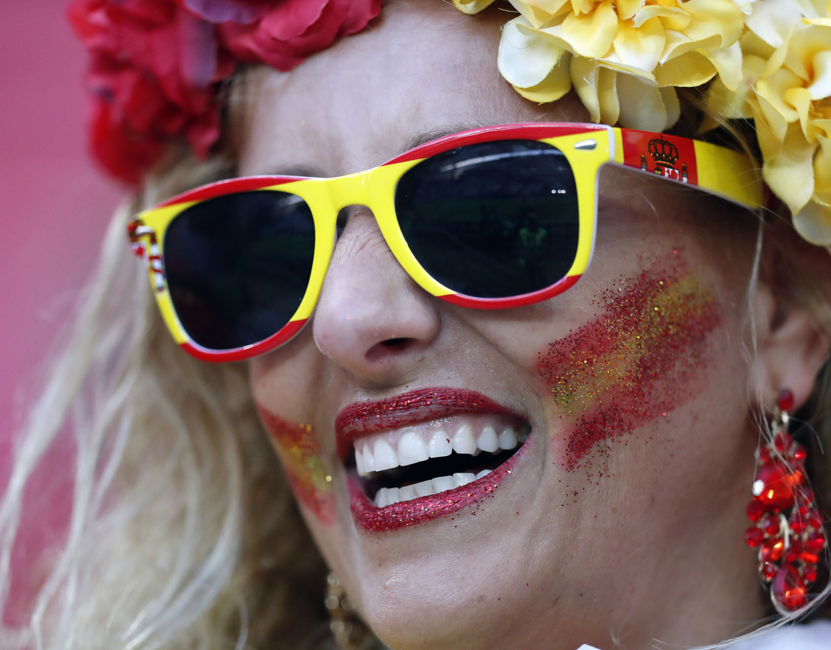 Spain soccer fan